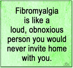 Fibromyalgia Is Like....